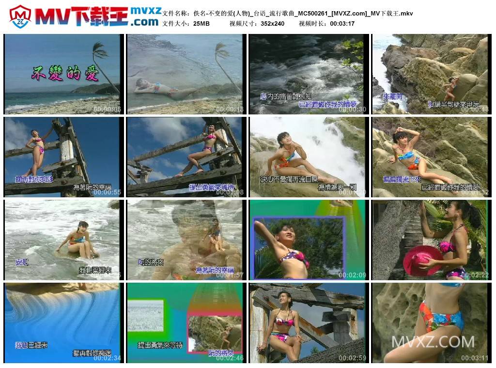 佚名-不变的爱(人物)_台语_流行歌曲_MC500261